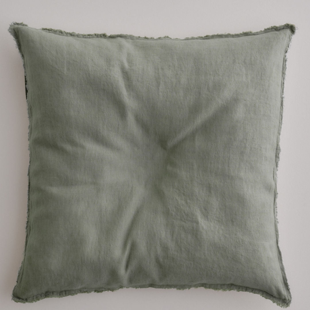 Flocca Euro Linen Pillowcase | Mare - Suzie Anderson Home