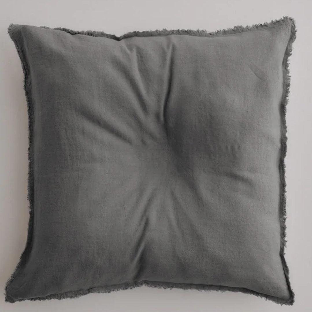 Flocca Euro Linen Pillowcase | Tempest - Suzie Anderson Home