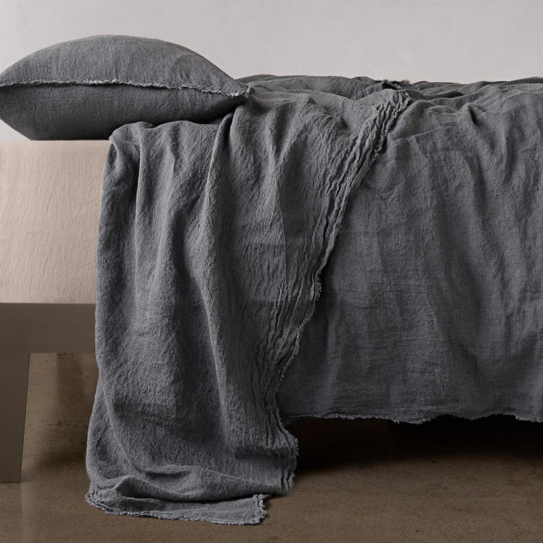 Flocca Flat Sheet | Tempest - Suzie Anderson Home