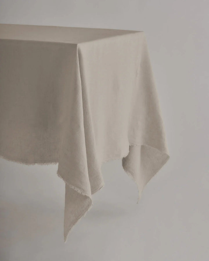Flocca Linen Table Cloth | Sable - Suzie Anderson Home