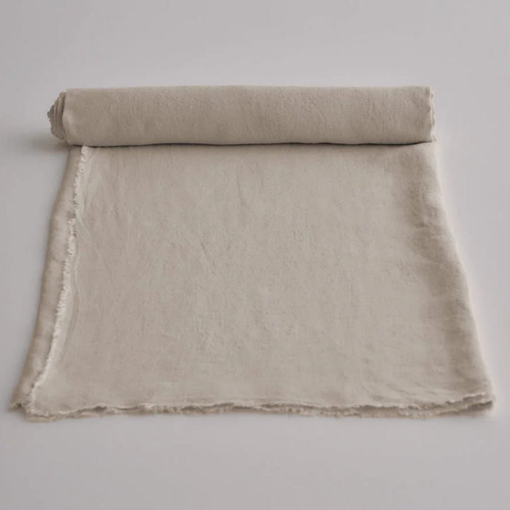 Flocca Linen Table Cloth | Sable - Suzie Anderson Home