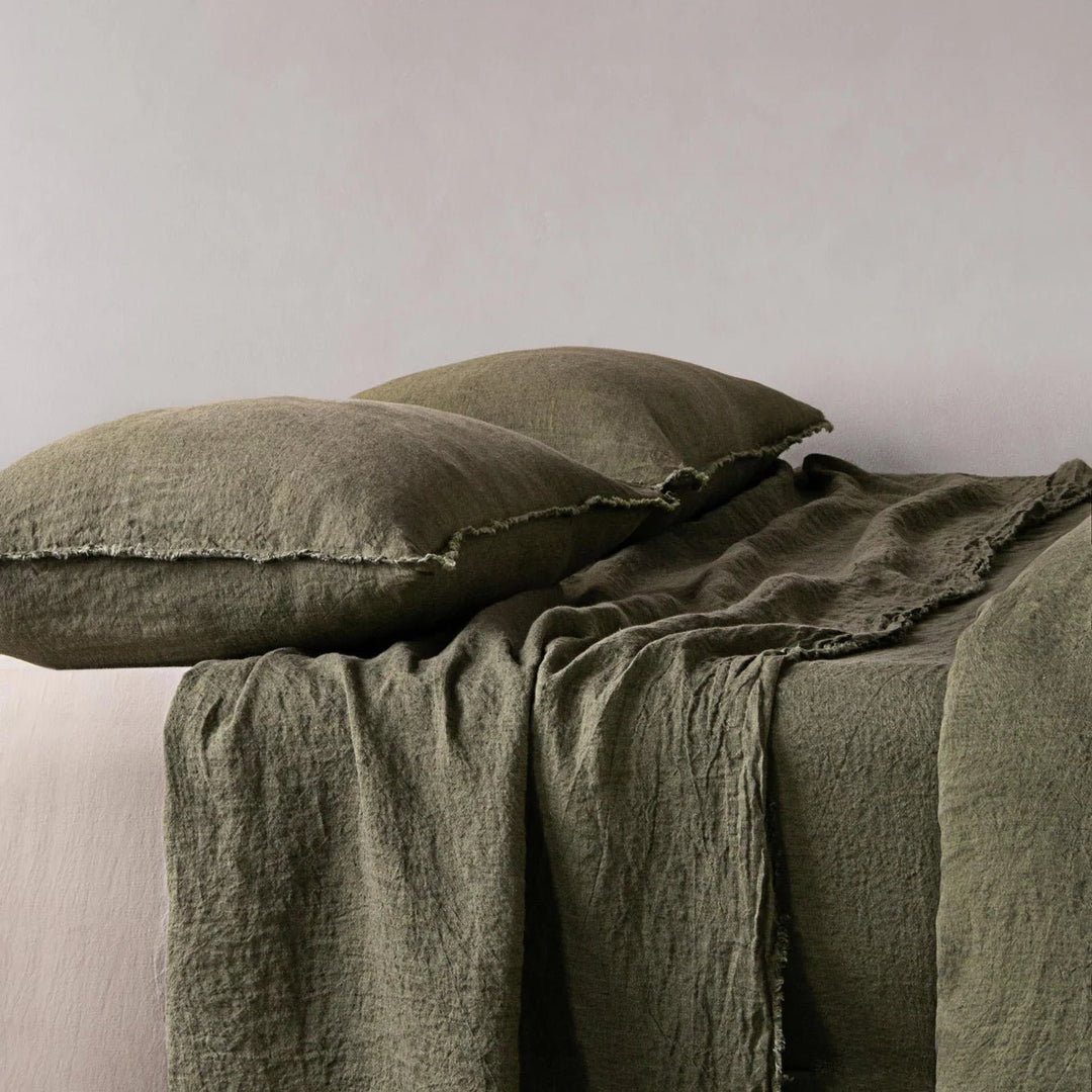 Flocca Standard Linen Pillowcase | Armee - Suzie Anderson Home