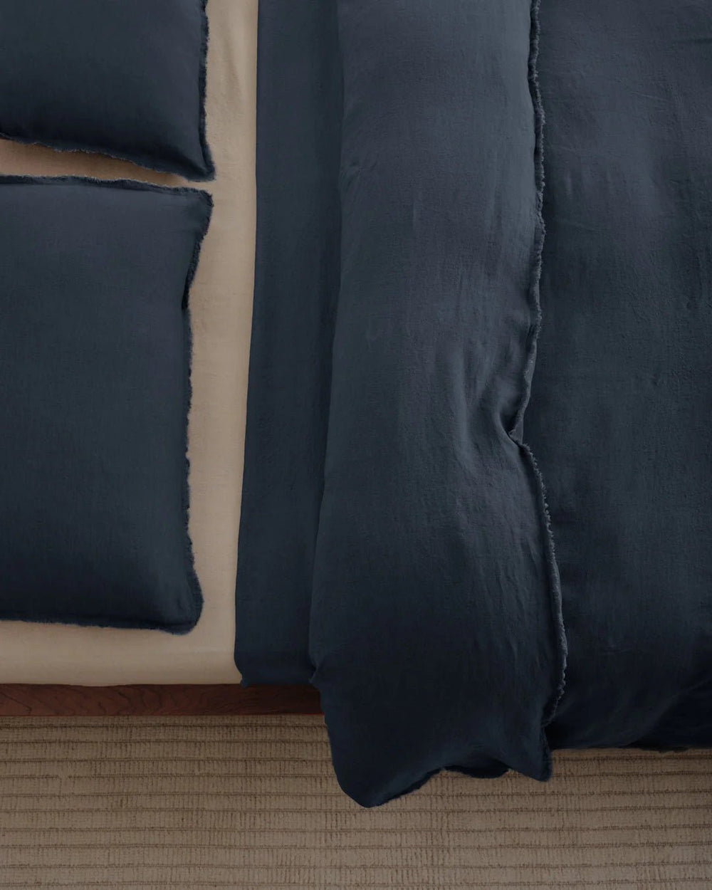 Flocca Standard Linen Pillowcase | Bateau - Suzie Anderson Home