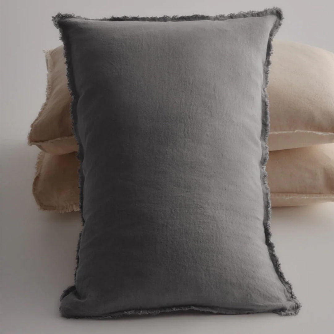Flocca Standard Linen Pillowcase | Tempest - Suzie Anderson Home