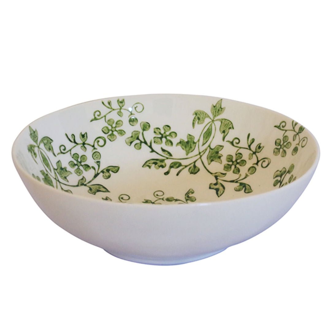 Florentine Ceramic Bowl | Green - Suzie Anderson Home