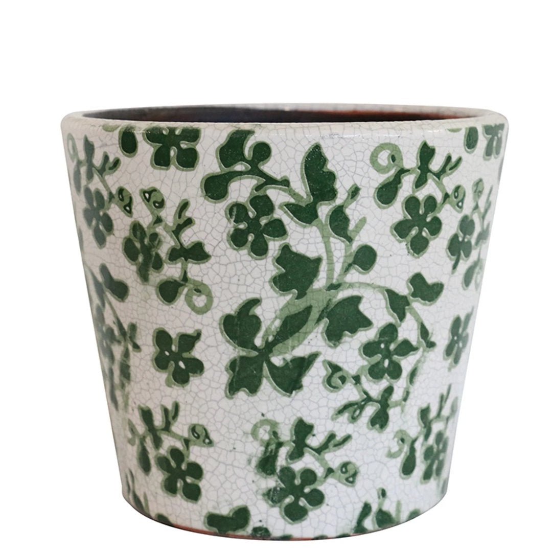 Florentine Small Planter | Green - Suzie Anderson Home