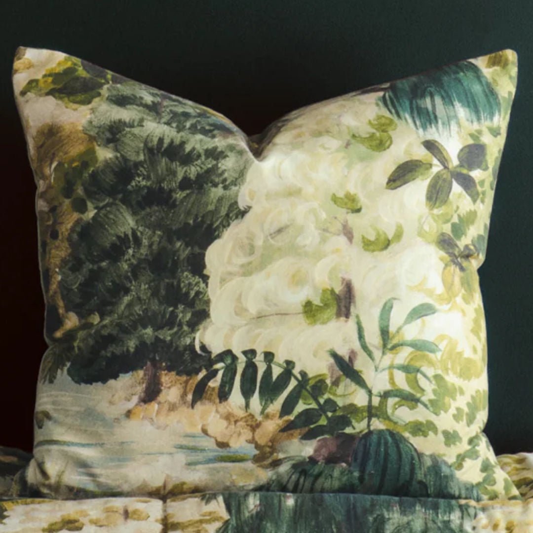 Floresta Verde Cushion Cover & Insert | 55x55cm - Suzie Anderson Home