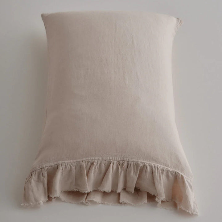 Kristine Standard Pillowcase + Ruffle | Floss