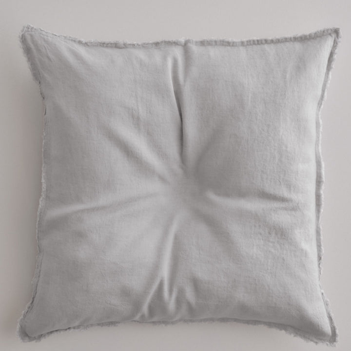 Flocca Euro Pillowcase | Fog