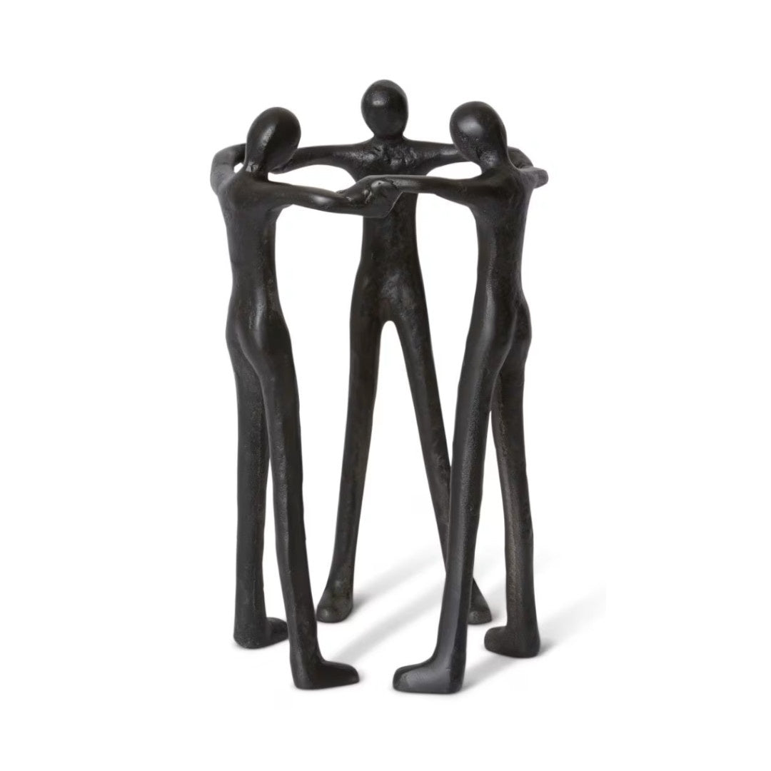 Sculpture of Friendship | Black 36cmH