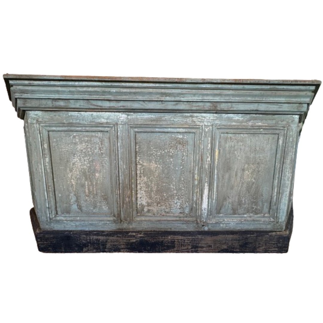French Antique Painted Comptoir (Counter) | Circa 1900 (BOWRAL) - Suzie Anderson Home