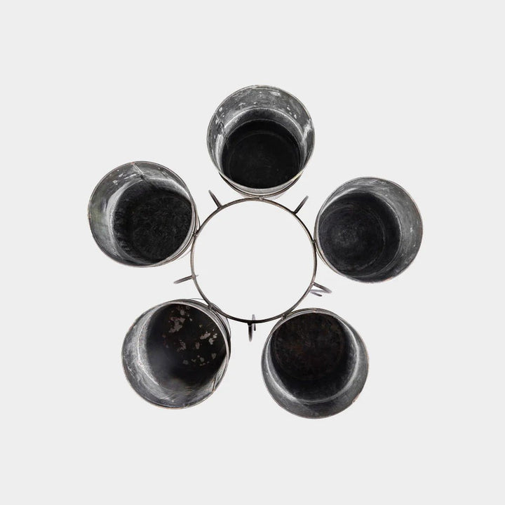 French Tin Centrepiece | Large | Indoor/Outdoor - Suzie Anderson Home
