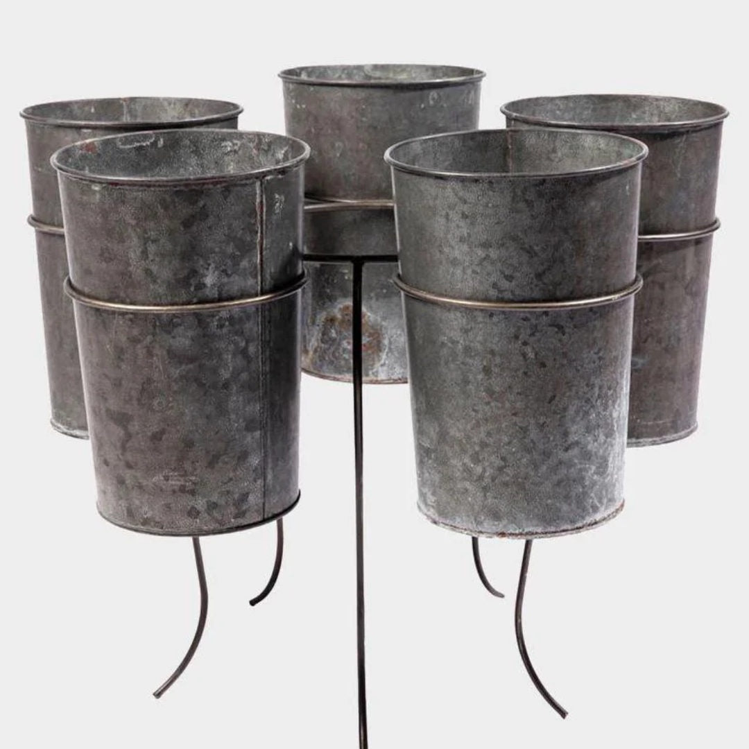 French Tin Centrepiece | Large | Indoor/Outdoor - Suzie Anderson Home