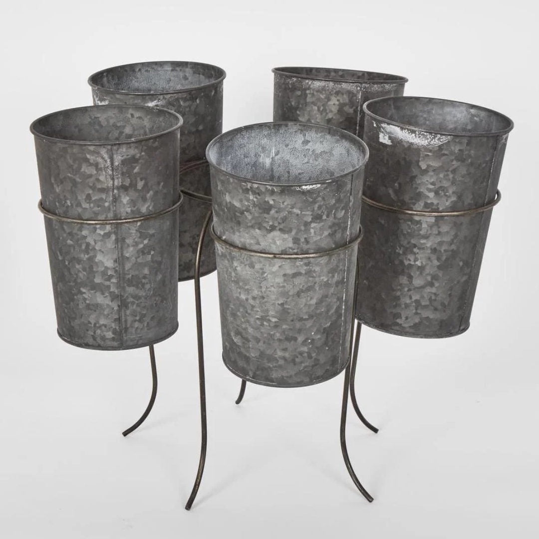 French Tin Centrepiece | Medium | Indoor/Outdoor - Suzie Anderson Home