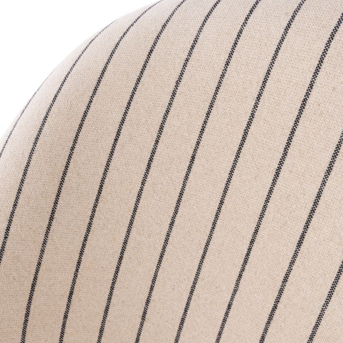 Everton Monet Armchair | Linen/Cotton Pinstripe