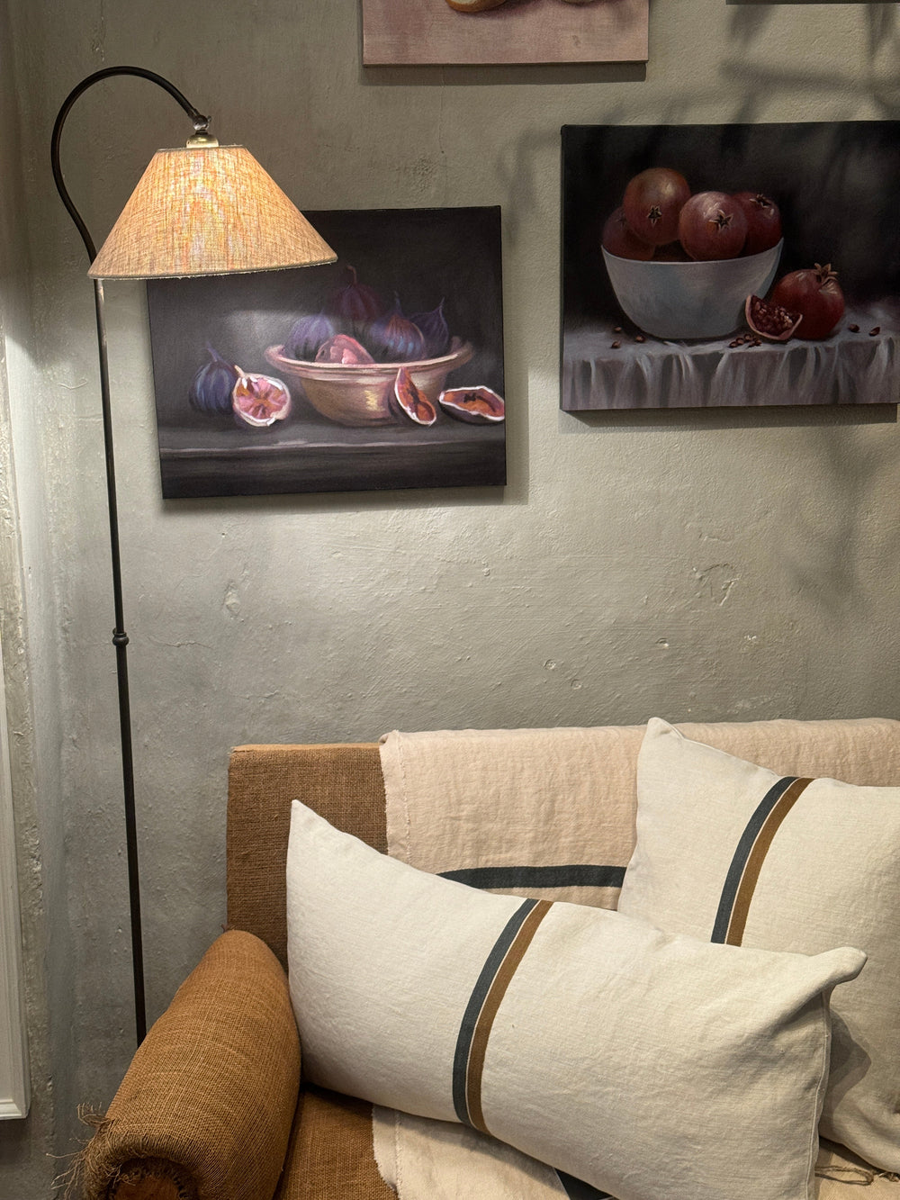 Garda Floor Lamp Base Only | Brown Patina | H120 - 190cm - Suzie Anderson Home