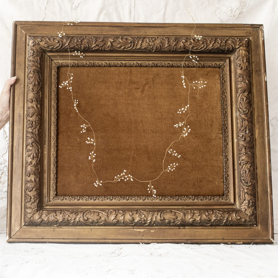 Pearl & Brass Garland