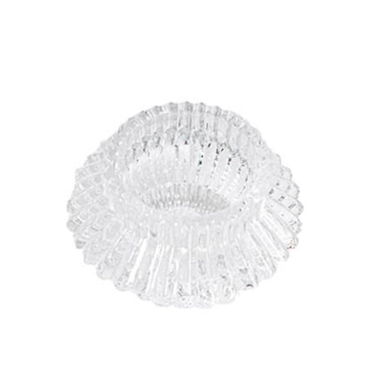 Glass Craft Ripple 2 in 1 Candleholder Clear - Suzie Anderson Home