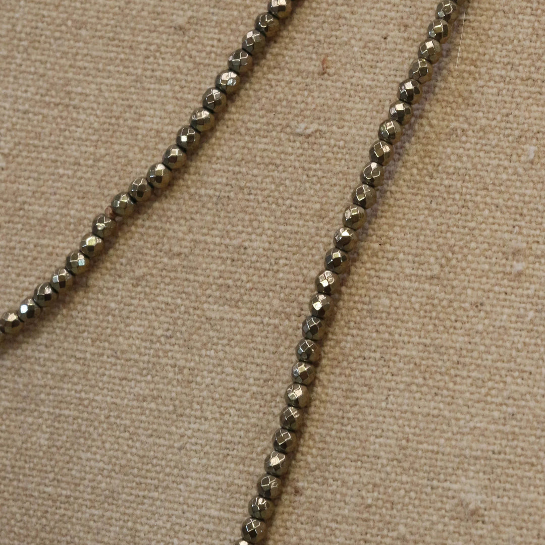 Gold Coloured Hermatite Necklace - Suzie Anderson Home