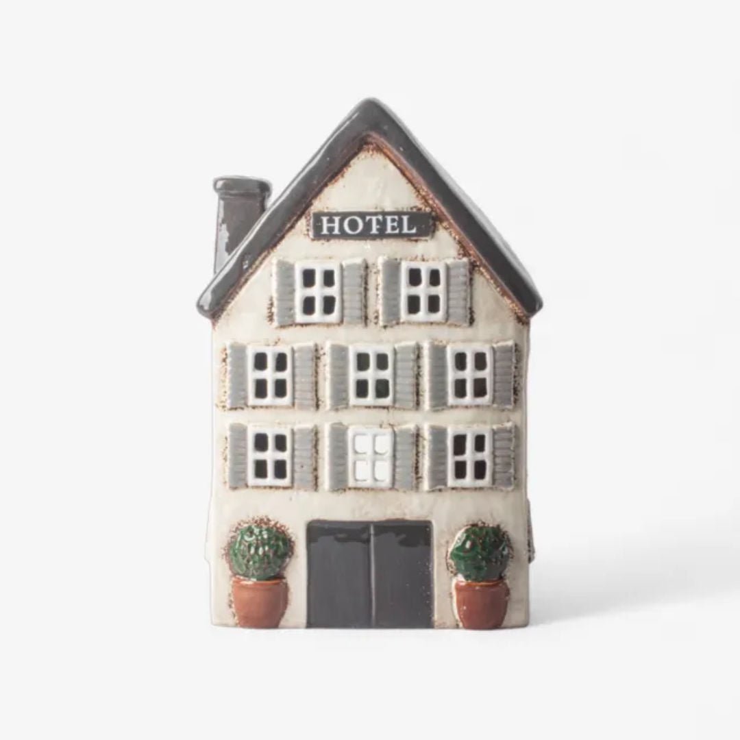 Grande Hotel Village Tea Light Display | 28.5cmH - Suzie Anderson Home