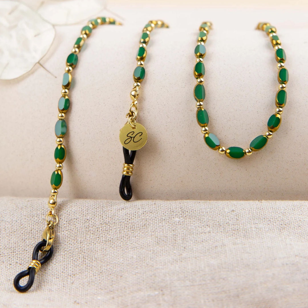 Sunglasses Chain | Sam Green Gold-Suzie Anderson Home