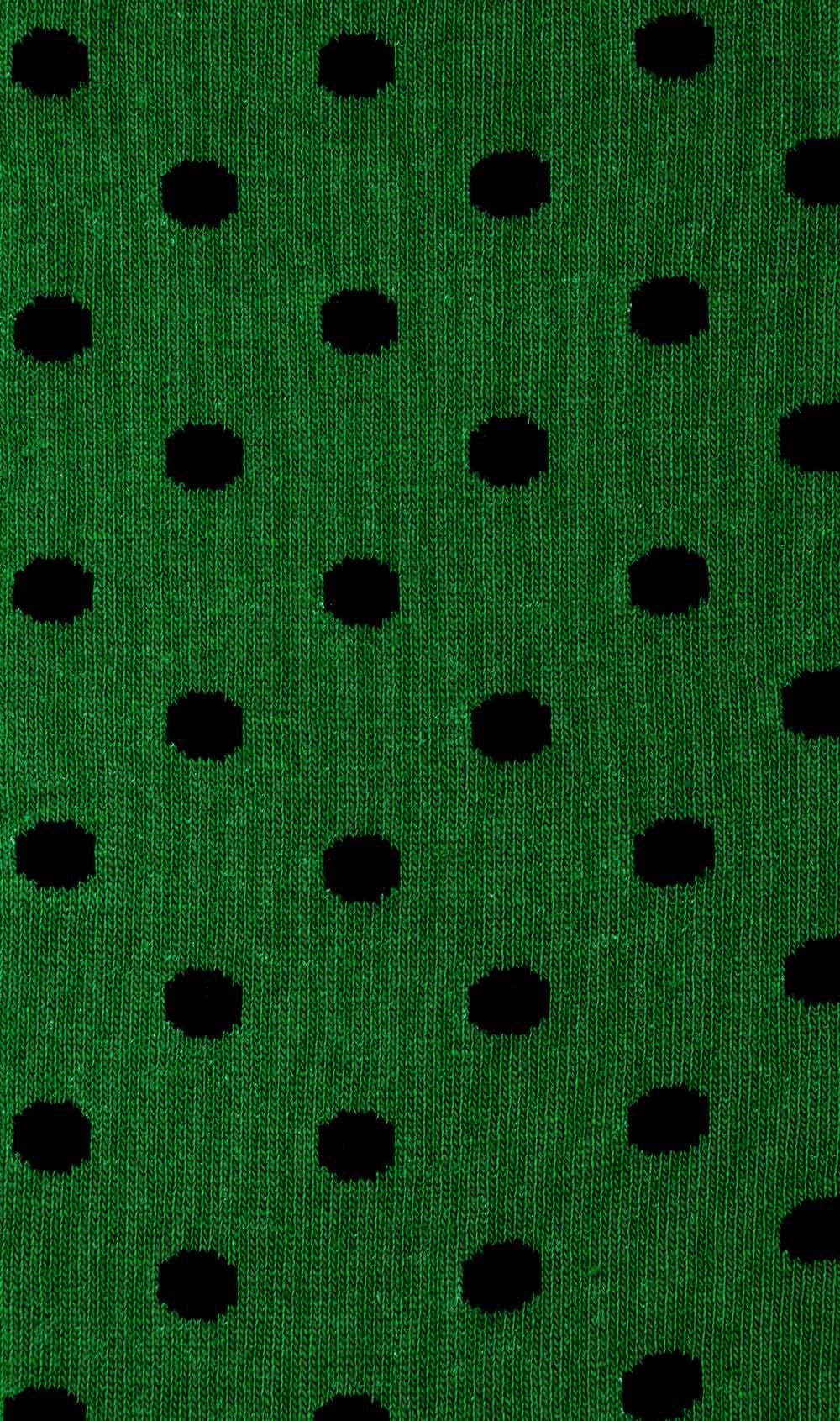 Green Lannister Dot Cotton Blend Socks - Suzie Anderson Home