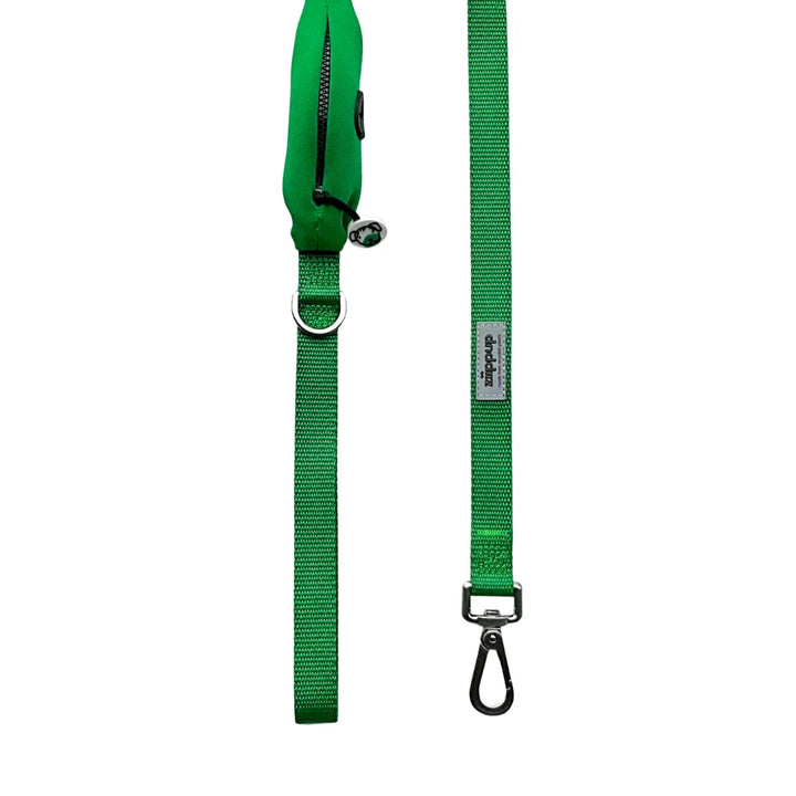 Ziippup  | Green Dog Lead with Built in Pocket (BOWRAL)