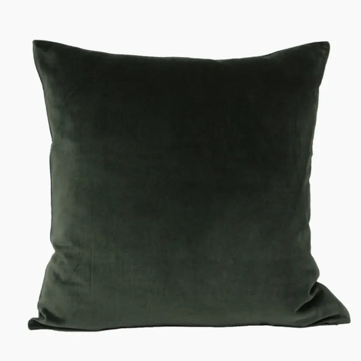 Dark Green Velvet Cushion Cover | 50 x 50cm