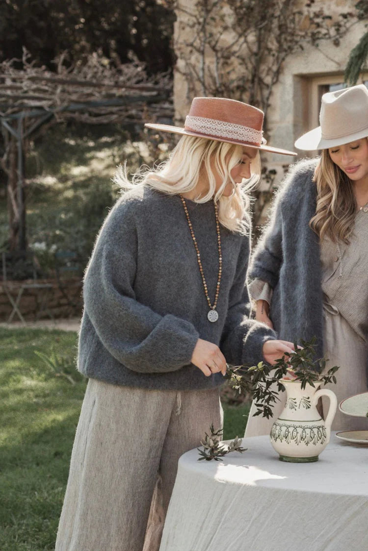 Bypias | Gretta Alpaca Jumper | Thunder