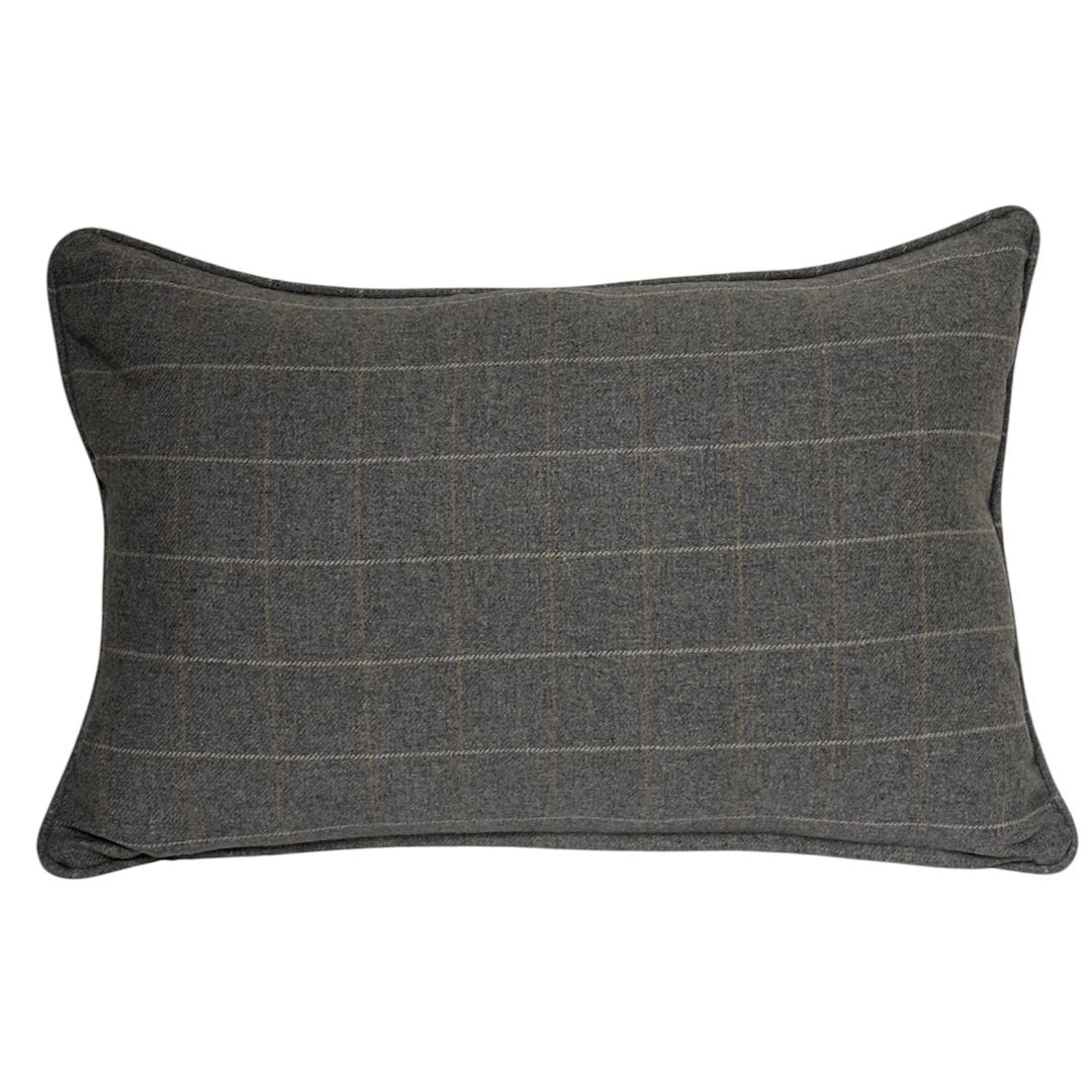 Huntly Stone CUSTOM Cushion &amp; Insert 58 x 38cm