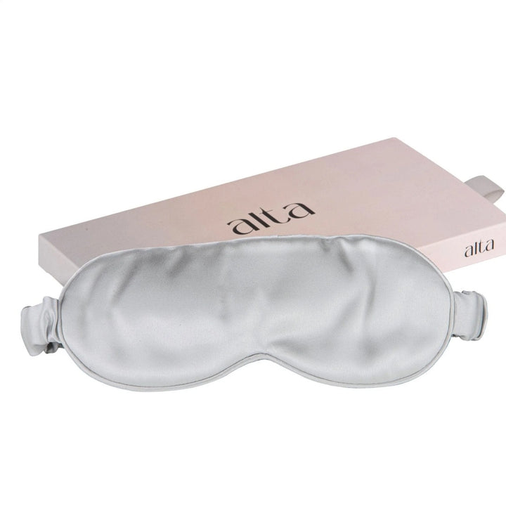 Alta | Silk Spa Eye Mask | Moonstone Grey
