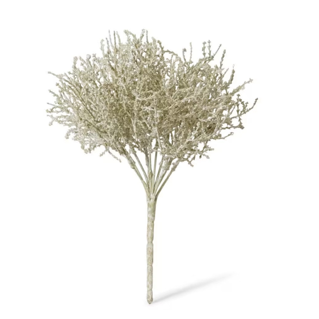 Faux Santolina Grey Bush | 27cm