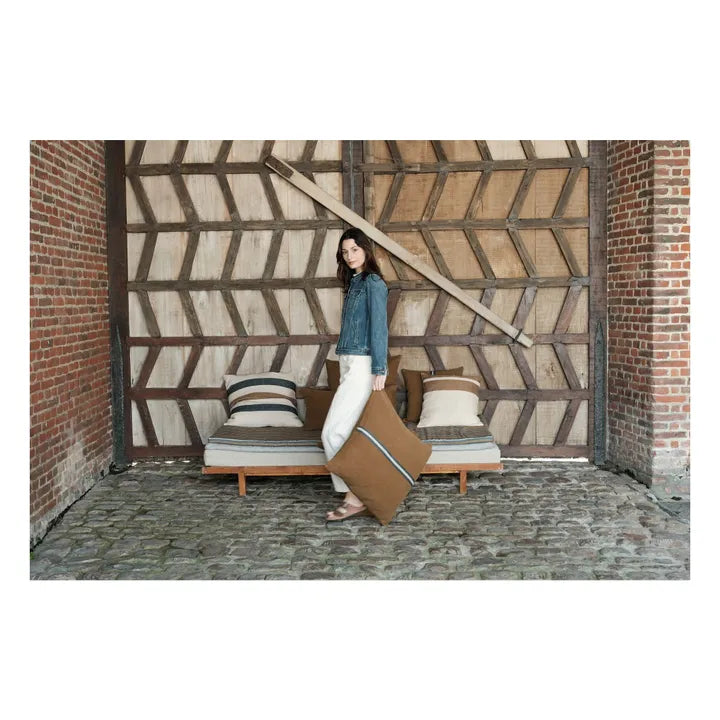 Miles Oak Belgian Libeco Linen Cushion Cover | 50x50cm