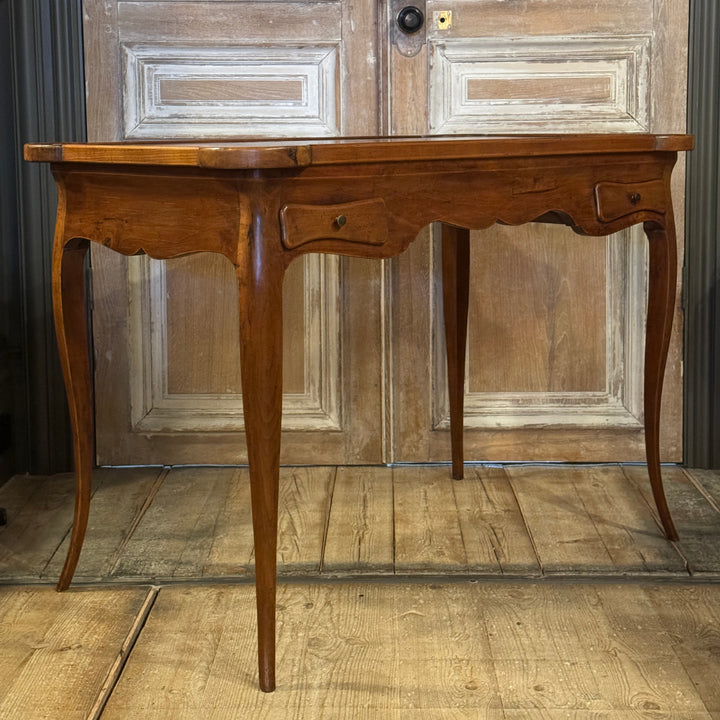 French Walnut Games Table | Restored-Suzie Anderson Home