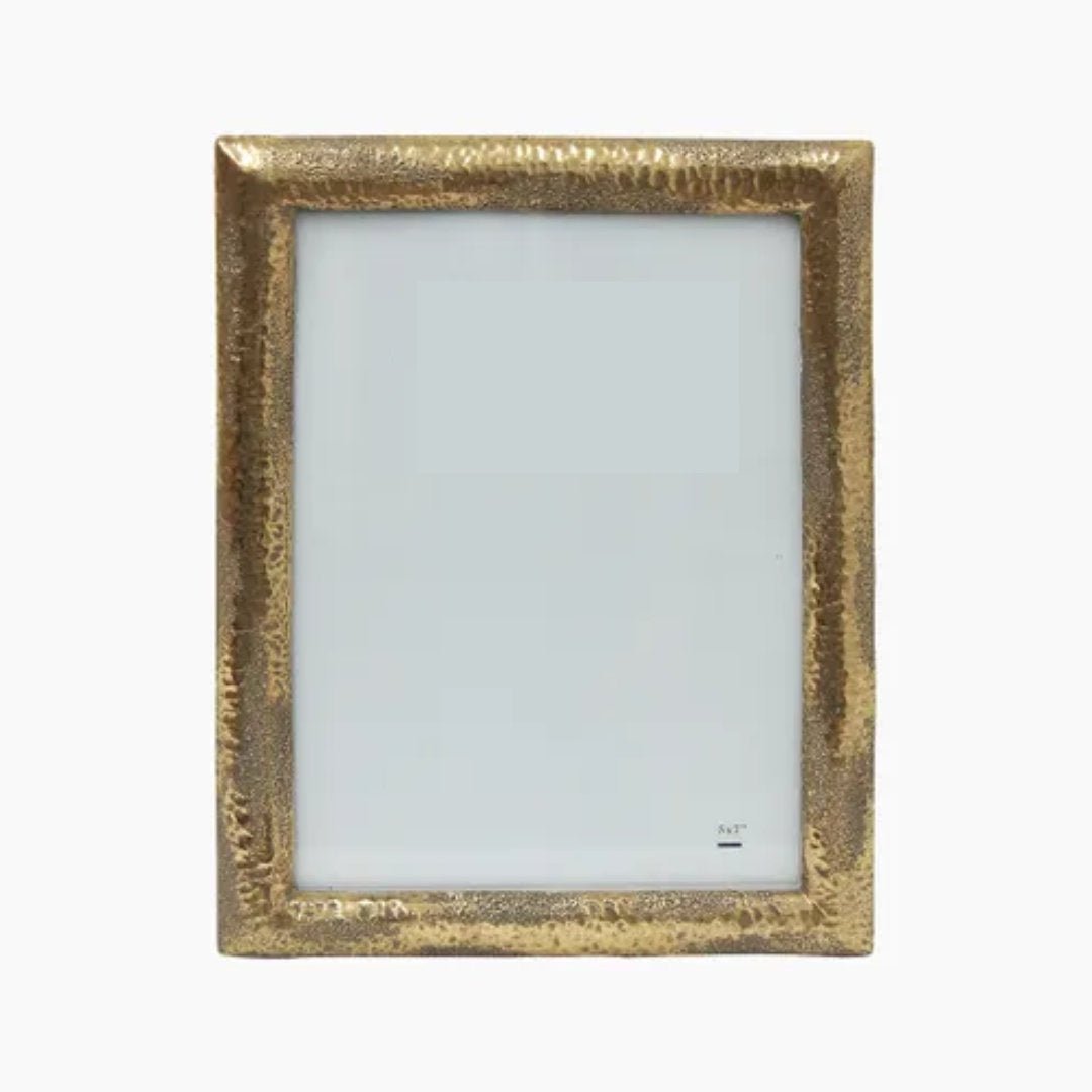 Hammered Gold Photo Frame | 5x7" - Suzie Anderson Home