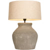 Hamo Ceramic Jug Lamp Base | Ecru  W30cm x H40cm