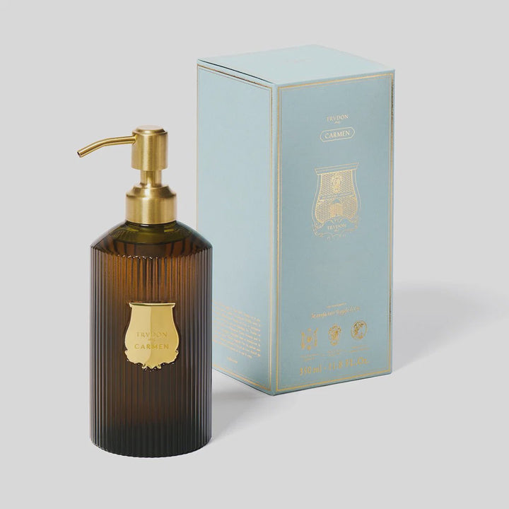Trudon Carmen Liquid Soap 350ml | Bergamot, Tobacco, Leather