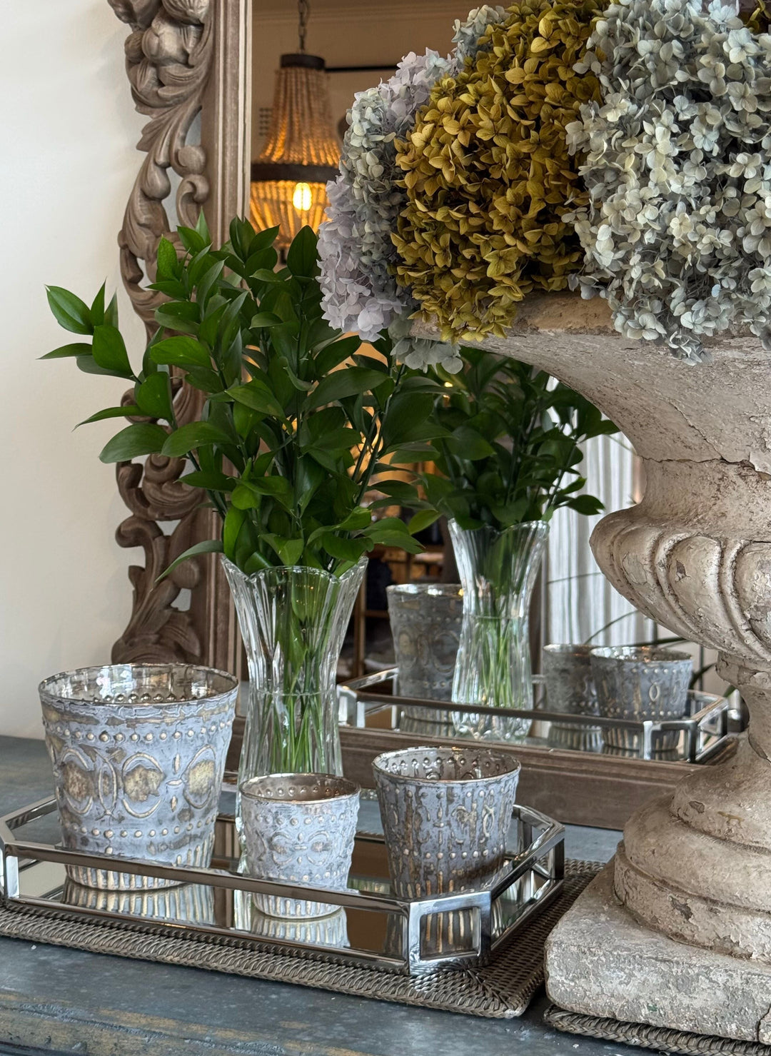 Handel Mercury Glass Votive | Small - Suzie Anderson Home