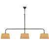Miraso 3 Hanging Lamp Frame | Brown Patina | (Shades additional)