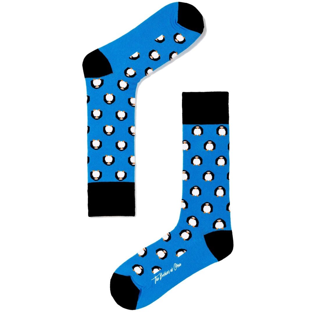 Happy Penguin Socks | Cotton Blend - Suzie Anderson Home