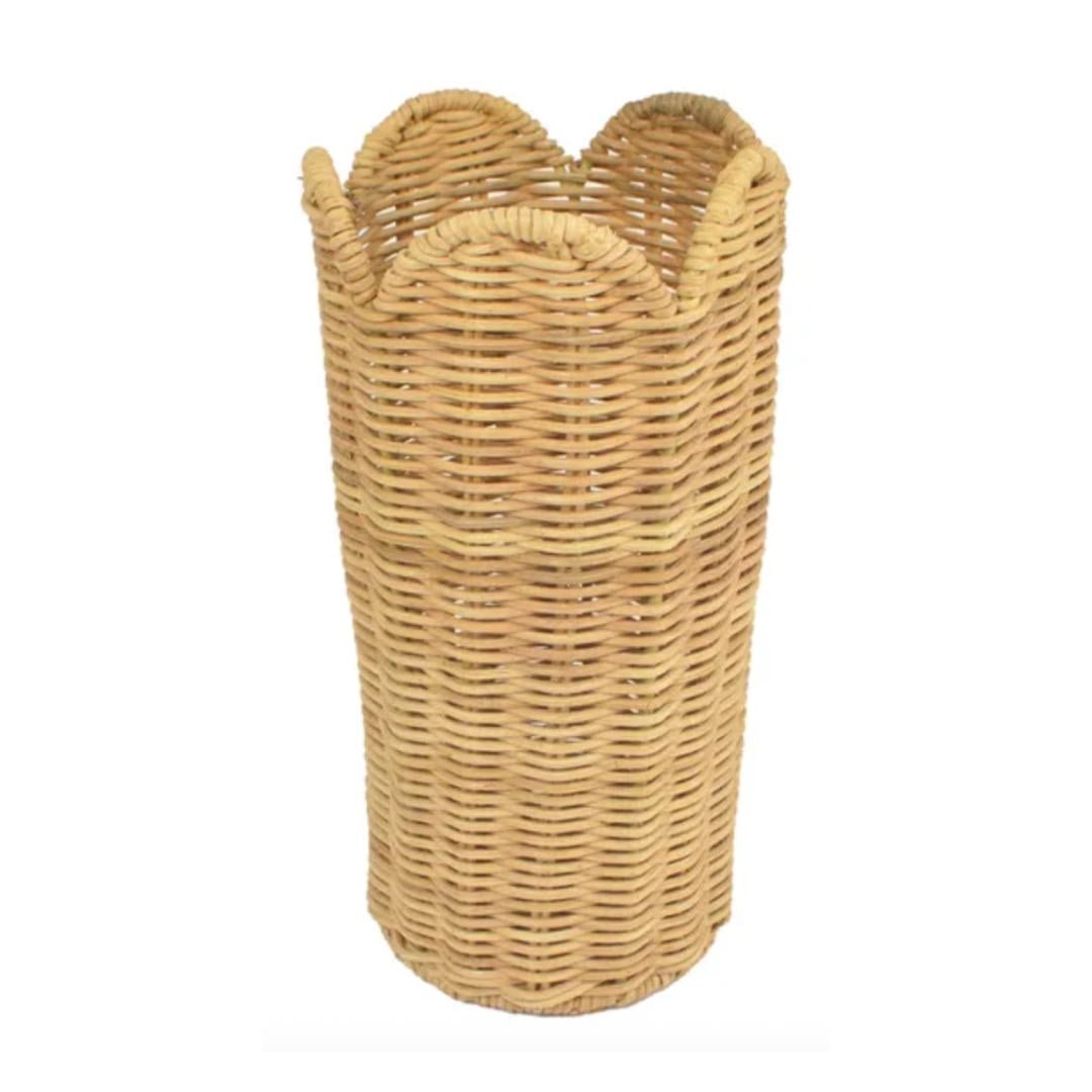 Havana Rattan Utensil Holder - Suzie Anderson Home