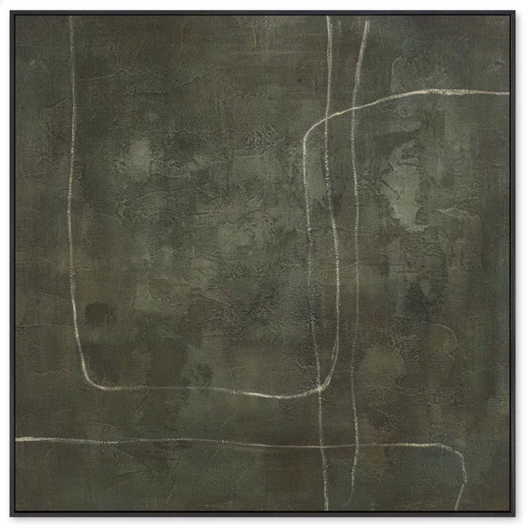 Hazy Meadow Framed Art 102 x 102cm - Suzie Anderson Home