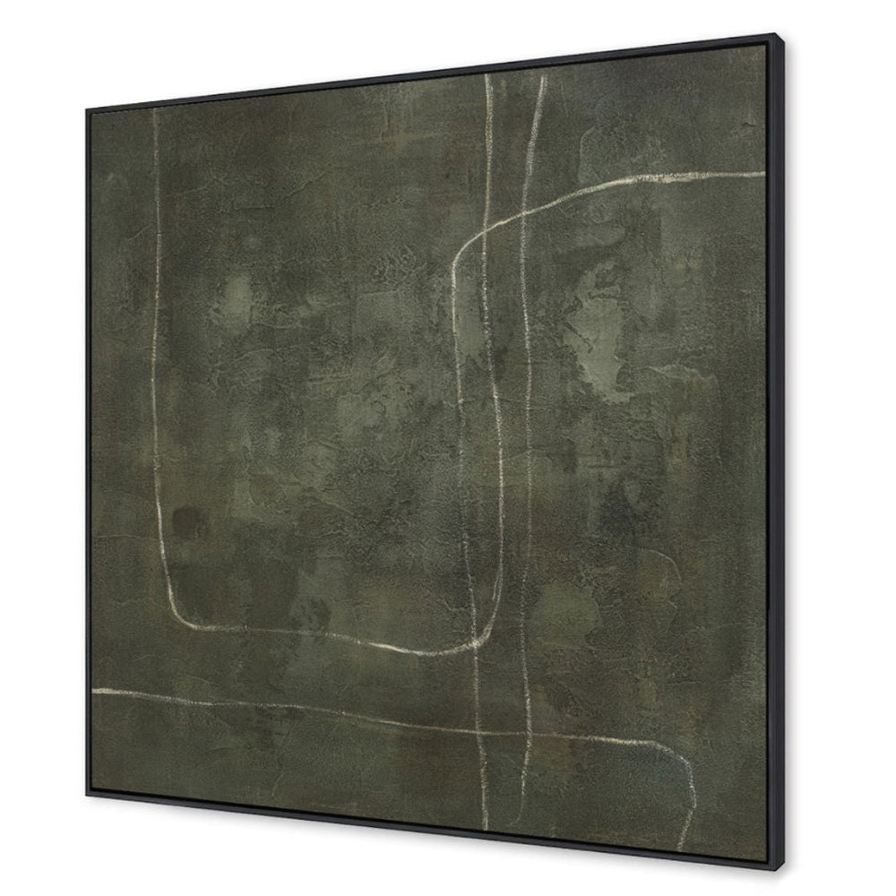 Hazy Meadow Framed Art 102 x 102cm - Suzie Anderson Home
