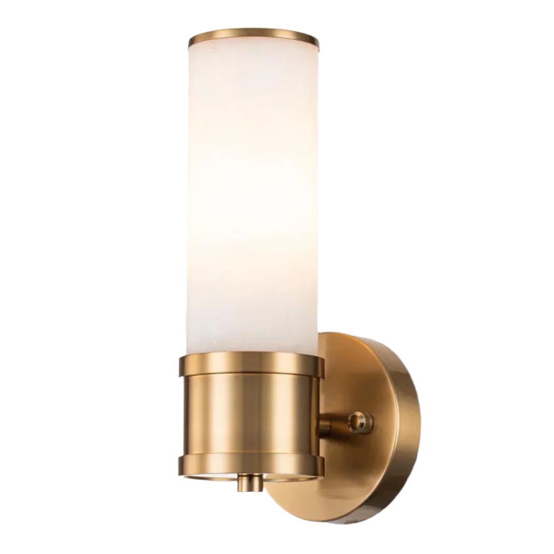 Hermione Wall Light | Brass | W13 x H29cm - Suzie Anderson Home