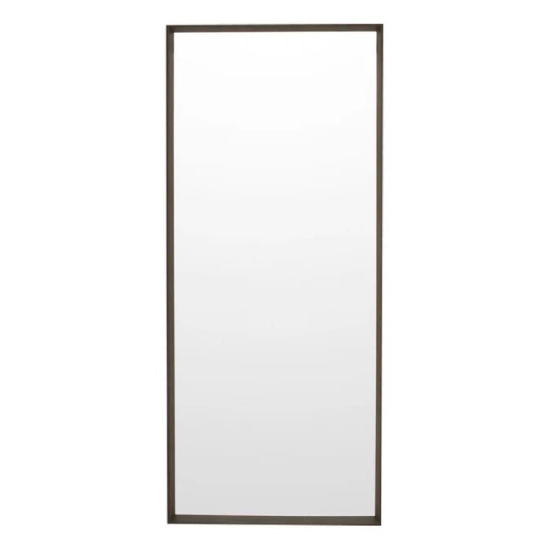 Hughes Mirror | Charcoal Timber Frame | 76 x 178cm - Suzie Anderson Home