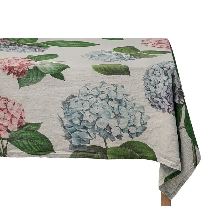 Hydrangea | Linen Tablecloth Natural | 170x250cm