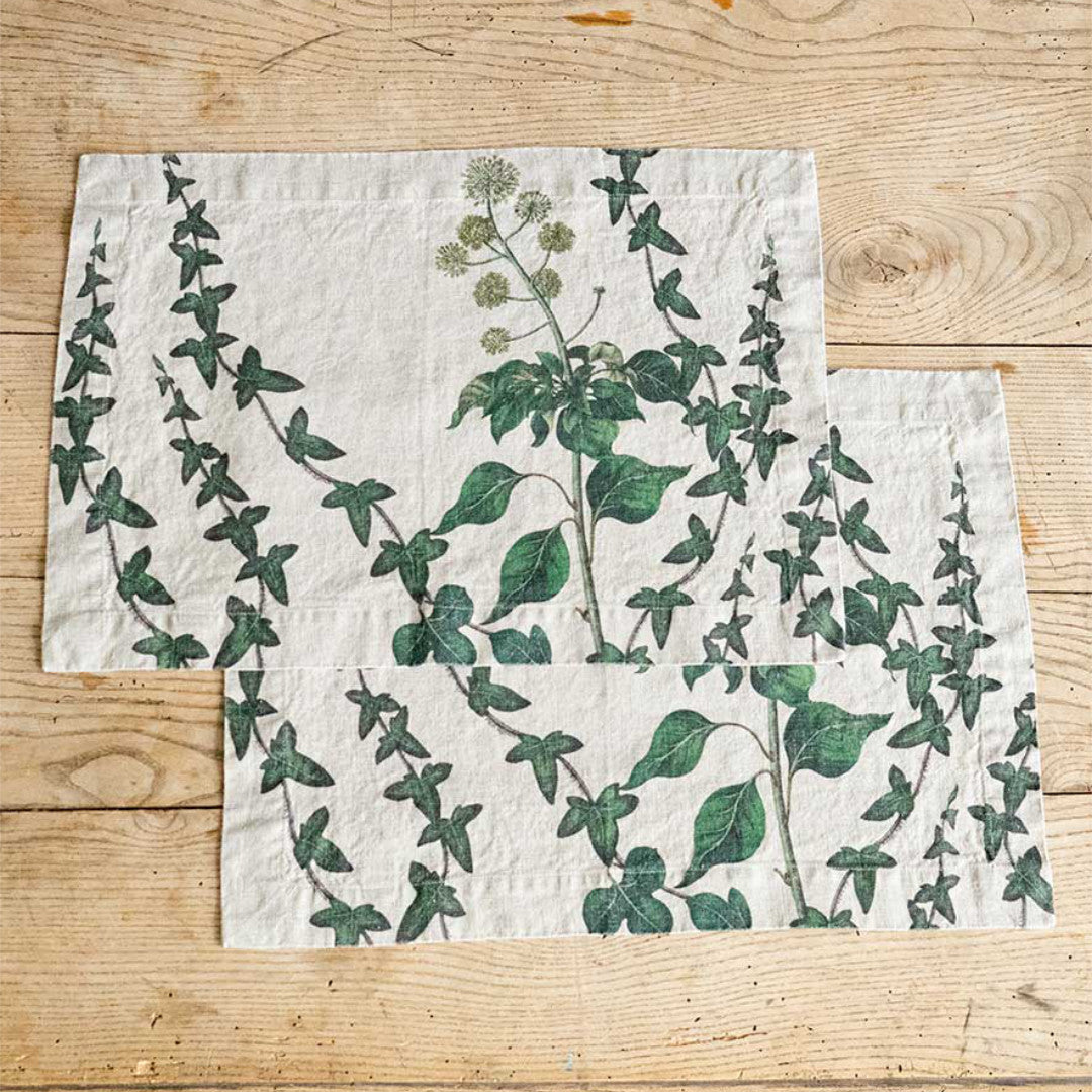 Ivy | Linen Placemat | 2 pack | 35x48cm