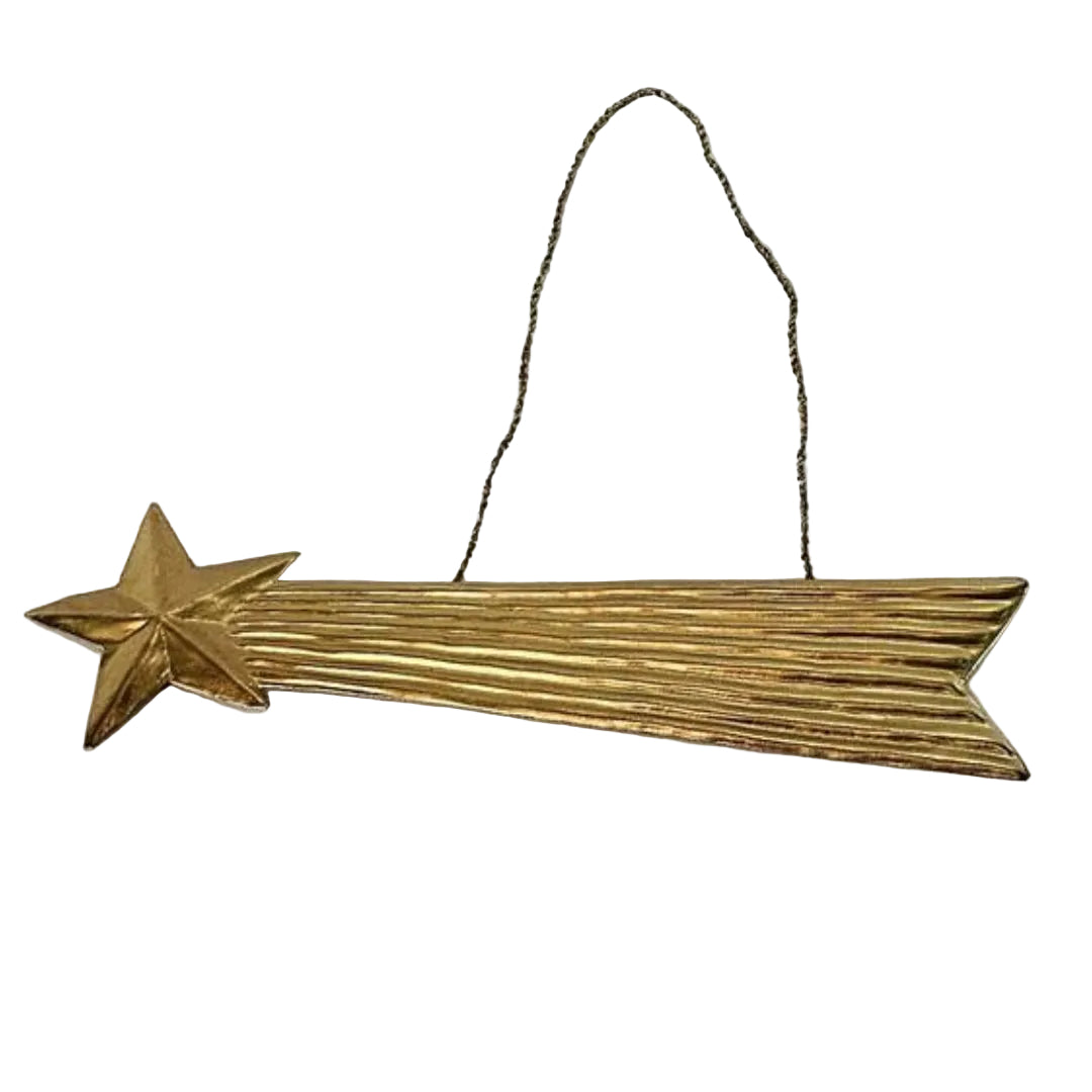 Shooting Star Ornament 20cm Gold