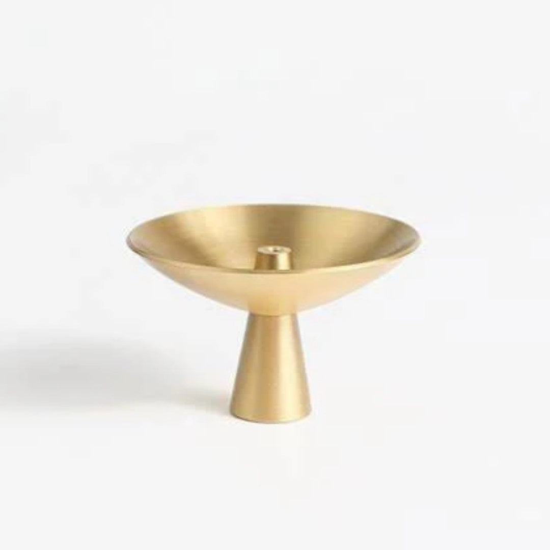 Alta | Saturn Incense Holder Brass Finish