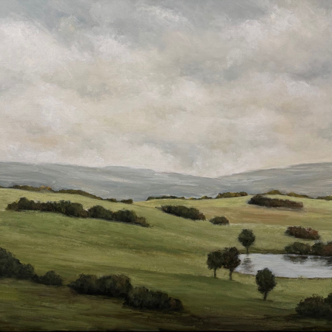 Highlands Meadows | Acrylic on Canvas 102 x 92cm | Jeannie Dolan